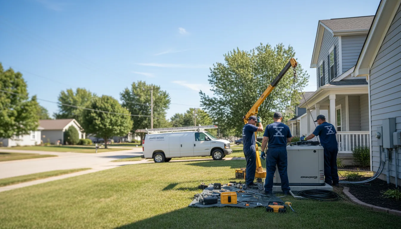 Generator Installation in Ivesdale, IL near me